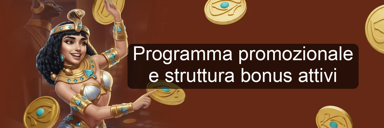 Programma promozionale e struttura bonus attivi